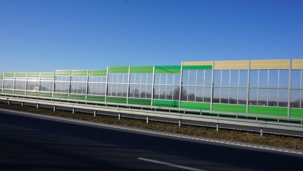 Ekrany akustyczne autostrada A5 Via Baltica