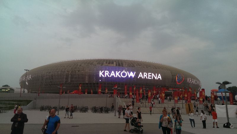 Obudowa akustyczna elewacji Arena Kraków