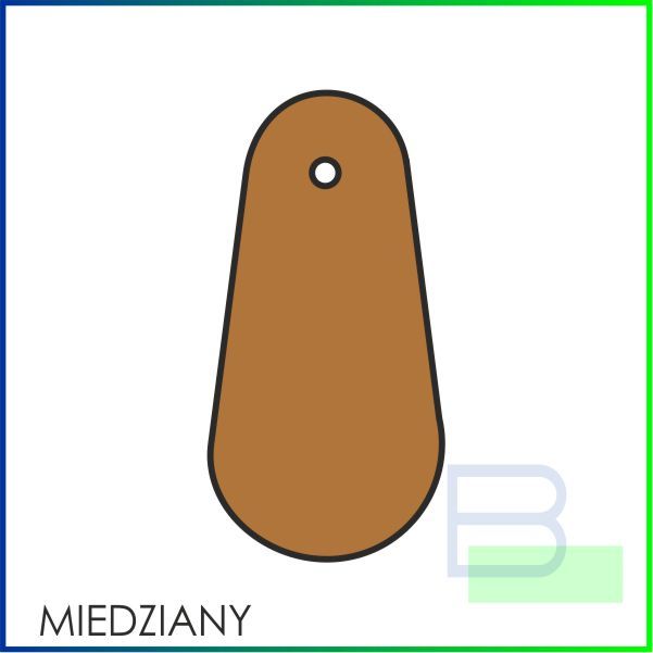 Blacha kolor miedziany