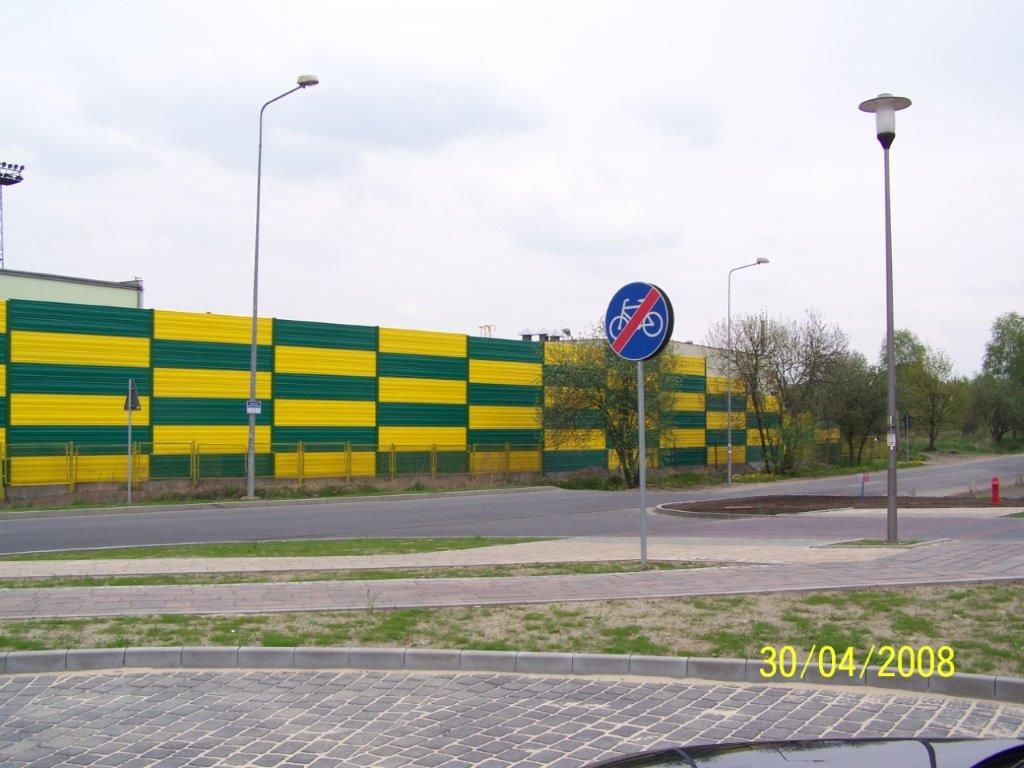 Ogrodzenie akustyczne Kopalnia Węgla Kamiennego Murcki