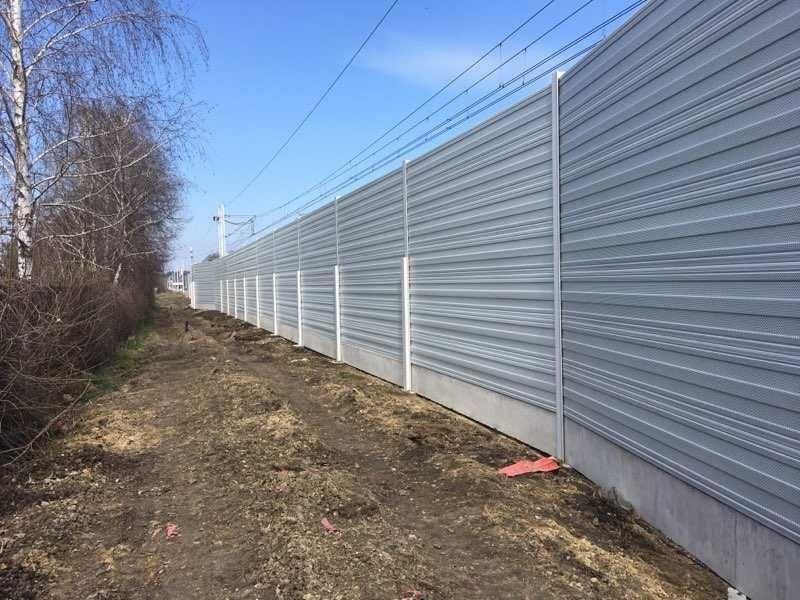 Ekrany akustyczne linia kolejowa E30 Kędzierzyn Koźle – Opole Zachodnie