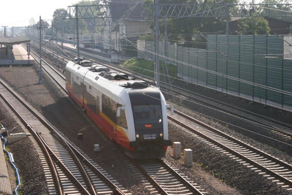 Ekrany akustyczne linia kolejowa E65 Malbork - Gdynia