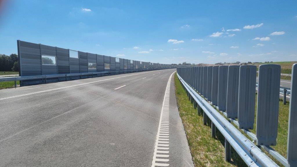 Ekrany akustyczne A5 Kowno-Mariampol-Suwalki reconstruction -VIA BALTICA Lithuania