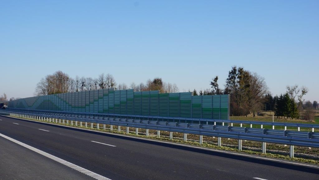 Ekrany akustyczne autostrada A5 Via Baltica