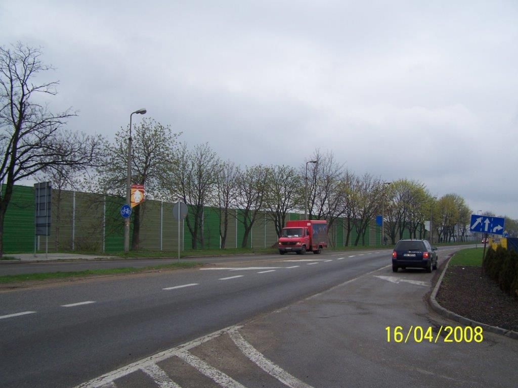Ogrodzenie akustyczne Kompania Piwowarska Browar Tychy