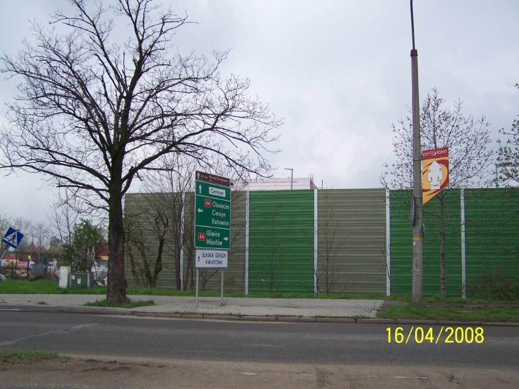 Ogrodzenie akustyczne Kompania Piwowarska Browar Tychy