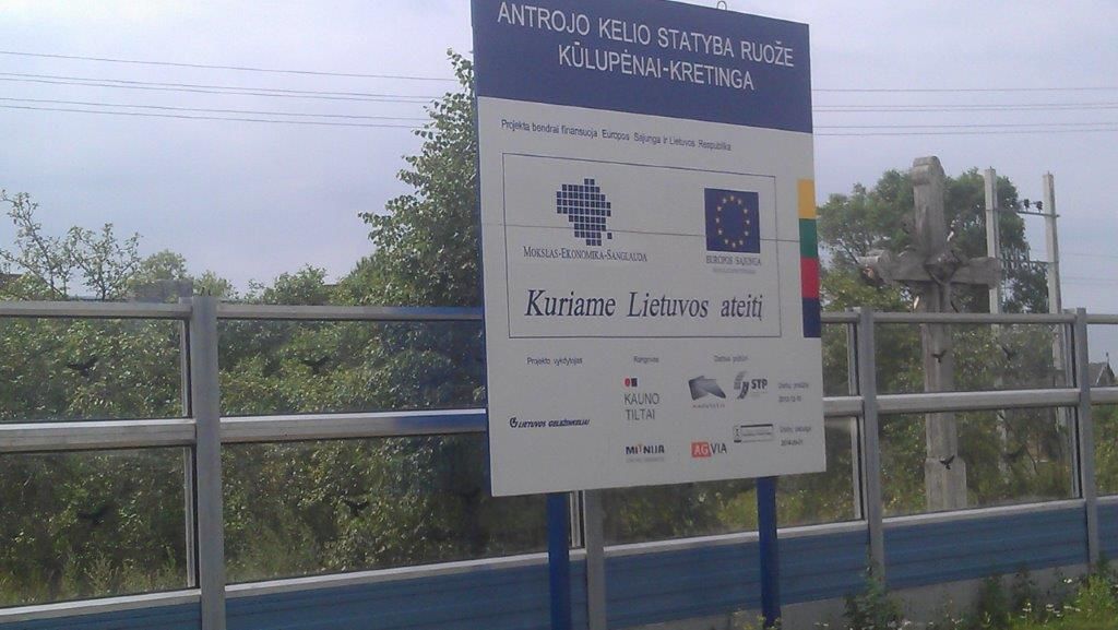 Kolejowe ekrany akustyczne Kulpenai Litwa