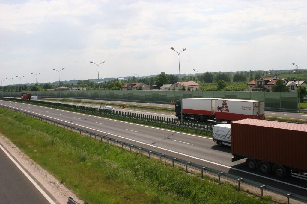 Ekrany akustyczne S7 Jedlińsk - Białobrzegi