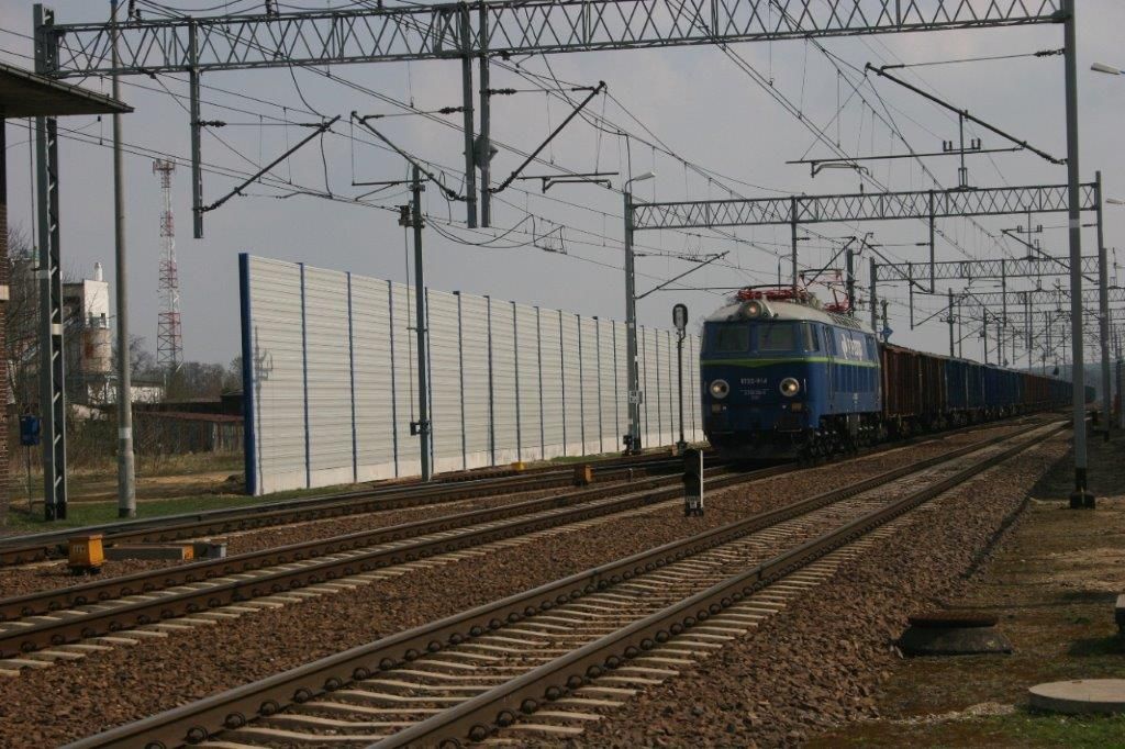 Ekrany akustyczne linia kolejowa E30 Zgorzelec - Legnica