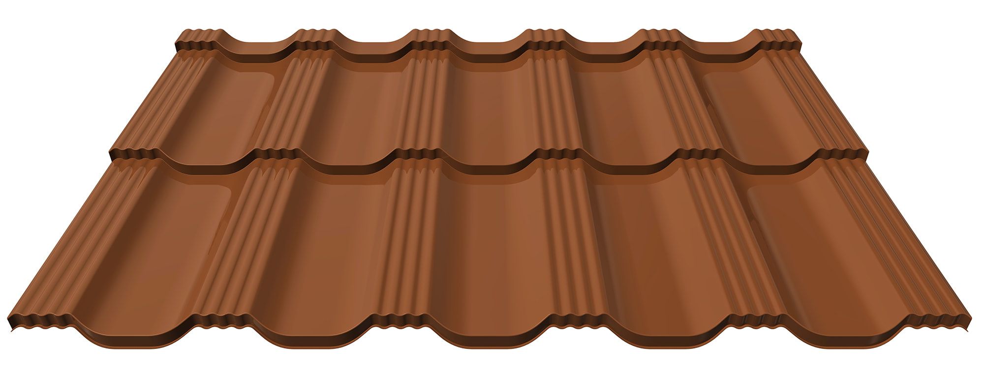 Blachodachówka modułowa D20 FRANIA 643 SYMETRIC