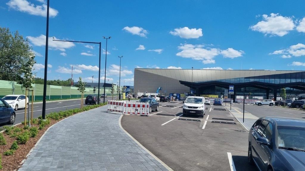 Vilnius Airport VIP terminal - ekran akustyczny