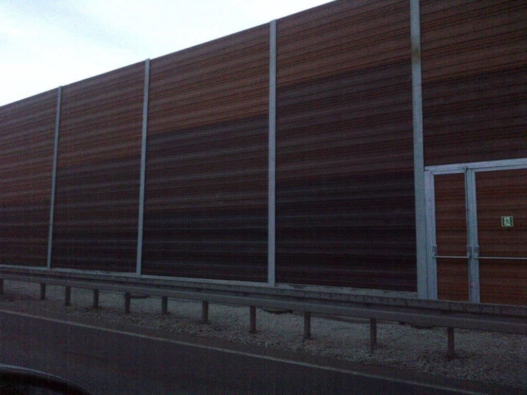 Ekrany Akustyczne A1 Autostrada Bursztynowa Łódź - Kutno