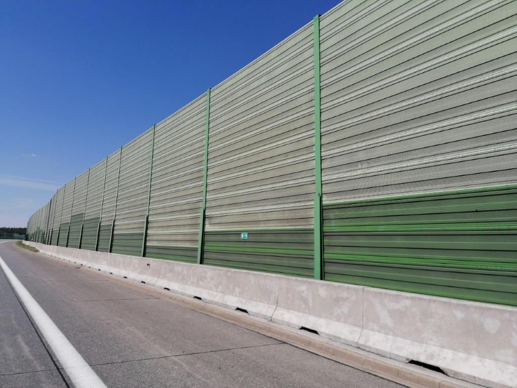 Ekrany akustyczne Autostrada Wolności A2