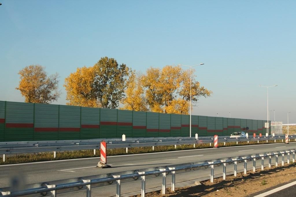Ekrany akustyczne S8 Piotrków Trybunalski -Rawa Mazowiecka