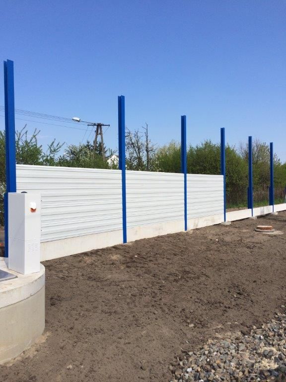 Ekrany akustyczne linia kolejowa E59 Poznań - Wrocław