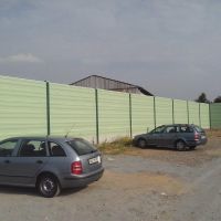 Ogrodzenie akustyczne piekarnia Penam Praha – Herink 2
