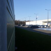 Ogrodzenie akustyczne parking Lidl