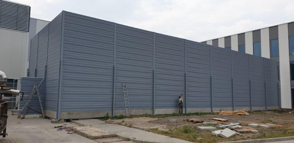 Obudowa akustyczna stacji klimatyzacji Maspex Łowicz