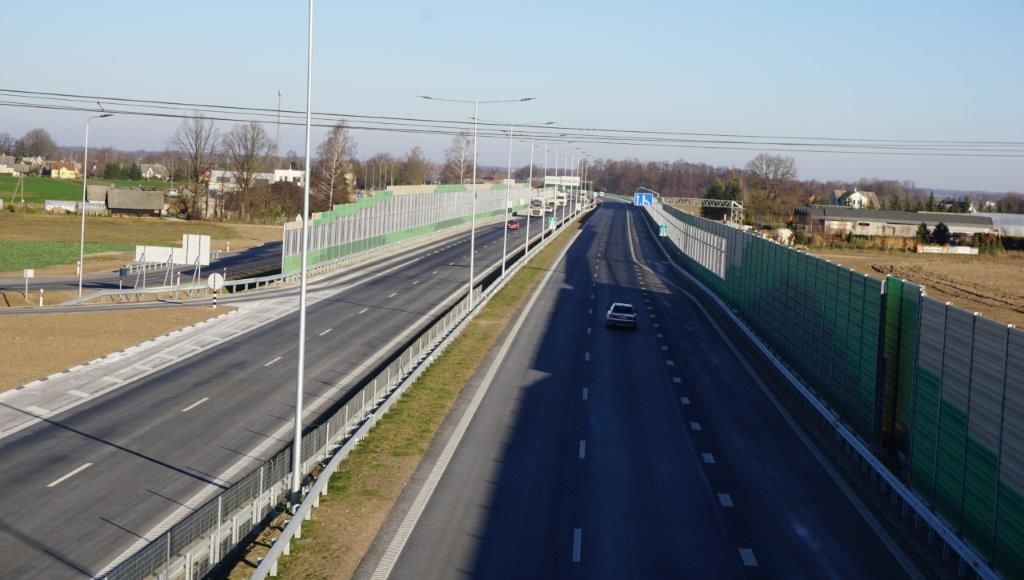 Ekrany akustyczne autostrada A5 Via Baltica