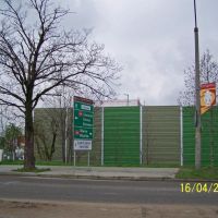 Ogrodzenie akustyczne Kompania Piwowarska Browar Tychy