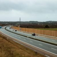 Ekrany akustyczne Silkeborgmotorvejen, Funder Denmark