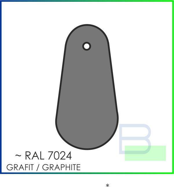 Kolor blachy RAL 7024