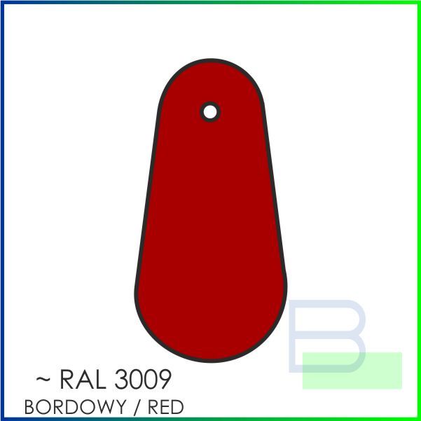 Kolor blachy RAL 3009