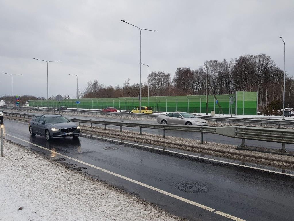 Ekrany akustyczne Liepkalnio/Zirniu streets