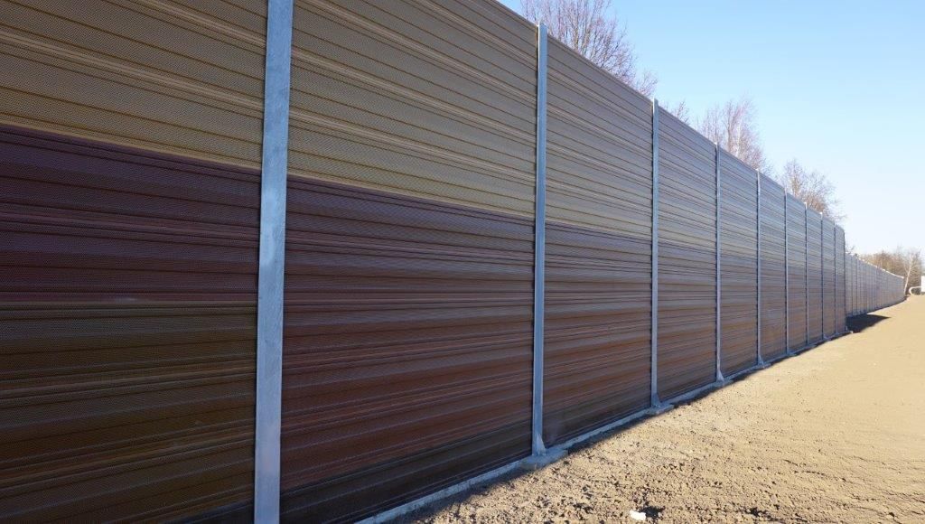 Ekrany akustyczne autostrada A5 Via Baltica