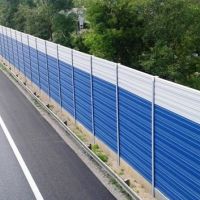 Ekrany akustyczne autostrada D5 Králův Dvůr Beroun Czech Republic