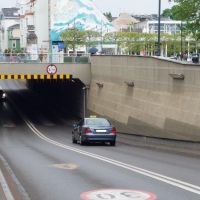 Ekrany akustyczne wjazd od tunelu Haffnera Sopot