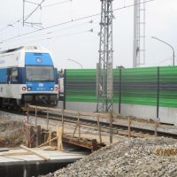 Ekrany akustyczne linia kolejowa Běchovice - Úvaly u Prahy   (2)